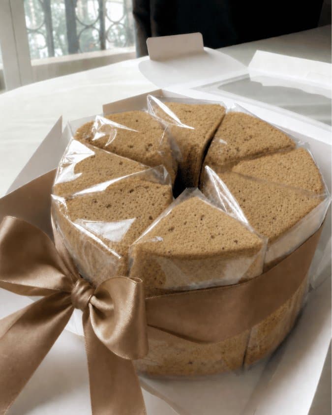 Coffee Chiffon Box