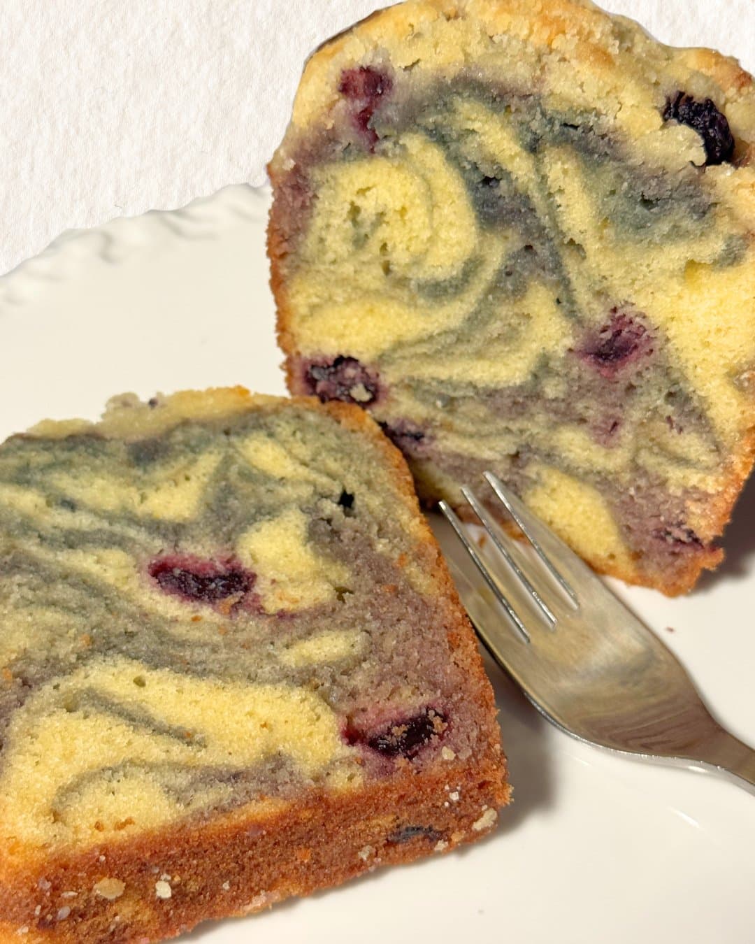 Blueberry Pound Cake