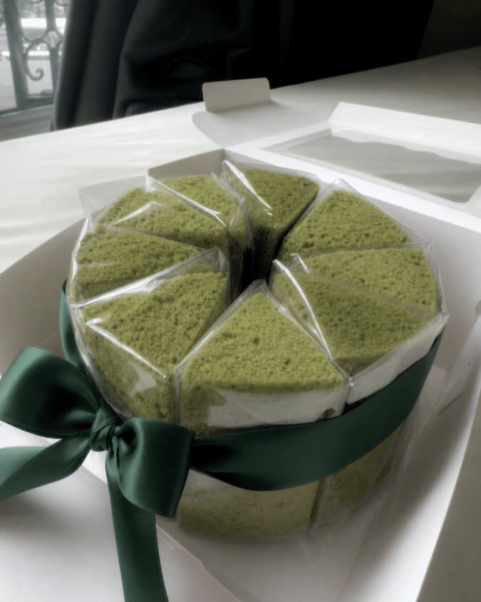 Matcha Chiffon Box