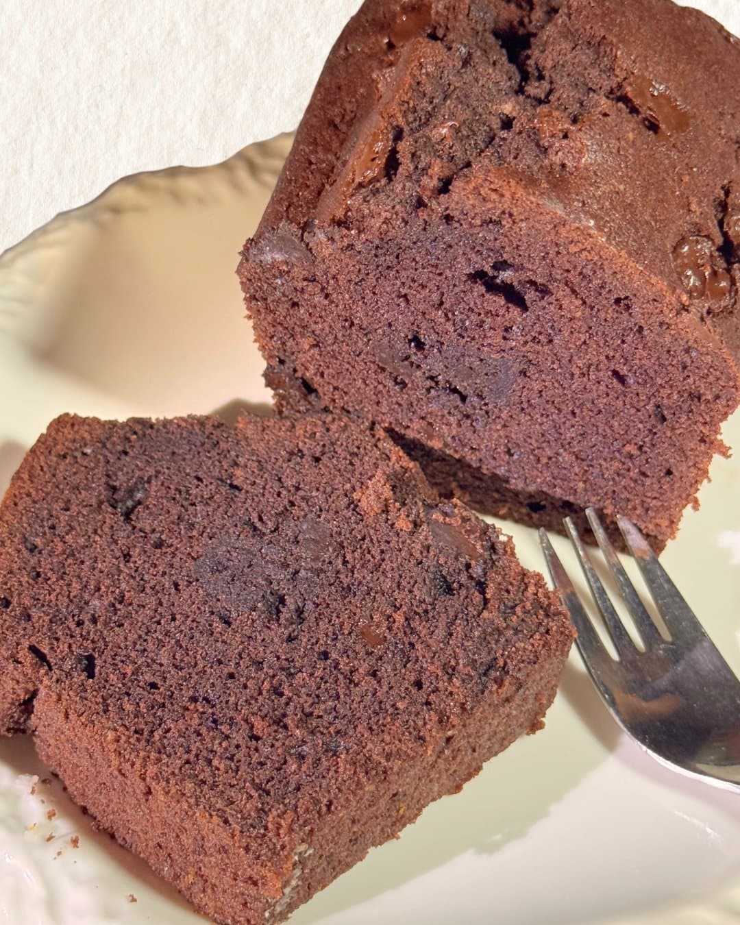 Dark Chocolate Pound Cake